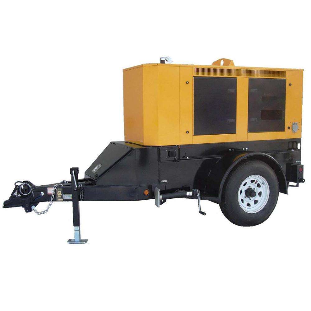 Mobile Trailer Generator 200kVA Doosan: Tire Pressure Monitoring Setup